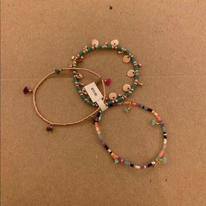 SHASHI beaded bracelet set